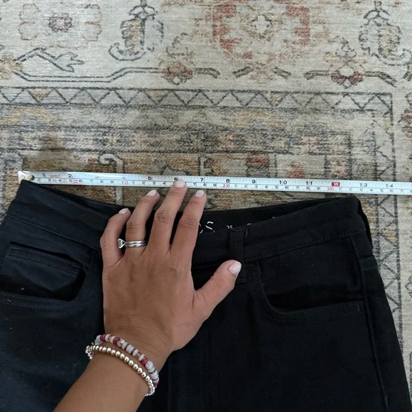 COS Black Flare Pants Women’s Size 25 Tailored Wide Leg High Waist Minimalist - Picture 16 of 16